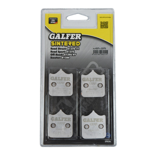GALFER Brake pad fd437